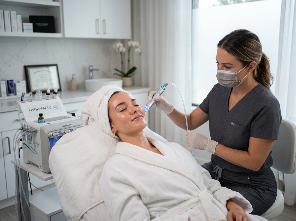Hydra Facial & Skin Radiance Treatment at Luxe Studio