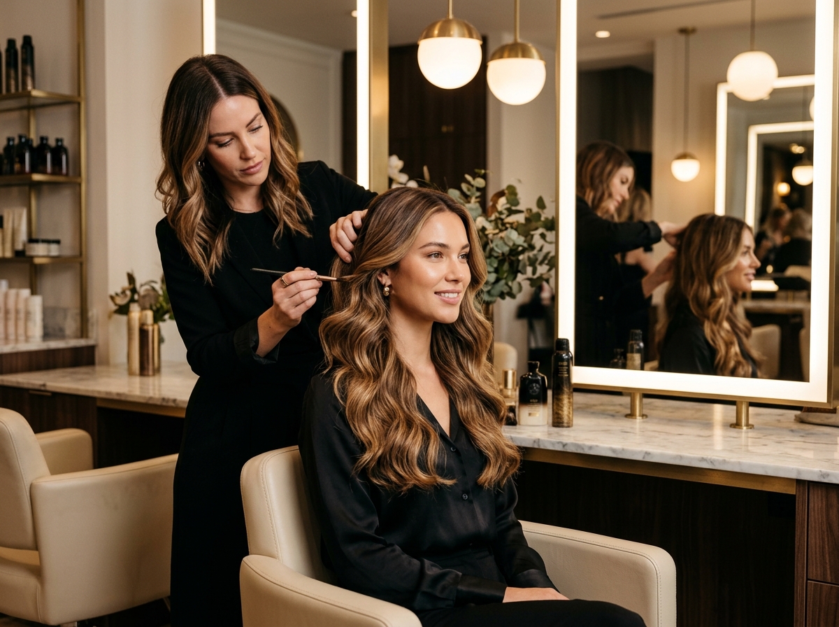 Hairstyling, Balayage & Blowouts at Luxe Studio