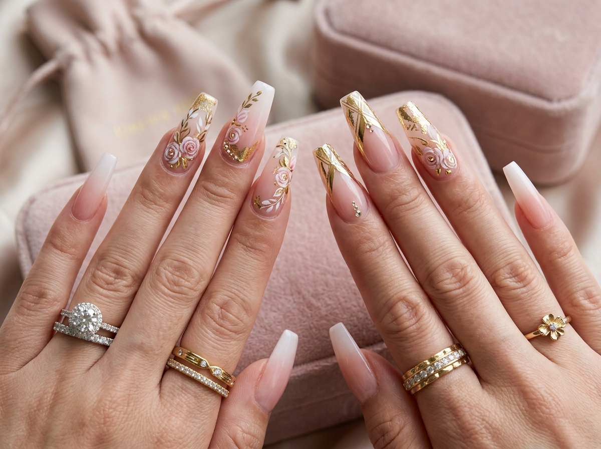 Luxury Nail Extensions & 3D Art at Luxe Studio